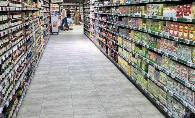 Supermarché dans l'Hérault